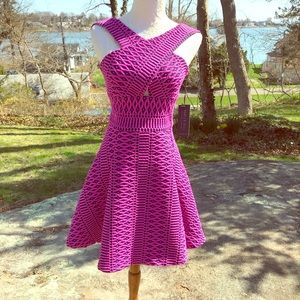 NWT Anthro Hunter Bell Quilted Bandage Dress Size0